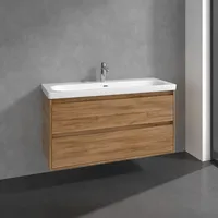 Villeroy & Boch Skyla Waschtischunterschrank, 2 Auszüge, C80000RH,