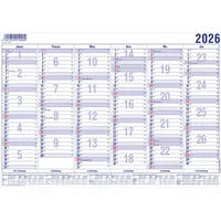 GUESS Güss Tafelkalender A4 12 Monate