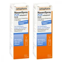 Nasenspray-Ratiopharm Nasenspray pur ratiopharm plus