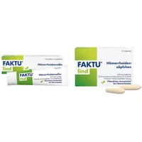  Faktu Lind Hämorrhoidenzäpfchen + Hämorrhoidensalbe