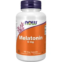 NOW Foods Melatonin 5 mg 180 Veg Kapseln