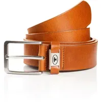 Tom Tailor Herrengürtel Leder 4 cm braun 95