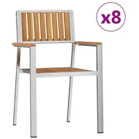 VidaXL Gartenstuhl 56 x 54,5 x 87 cm braun