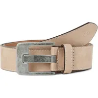 Tom Tailor Damengürtel Leder 4 cm grau 100