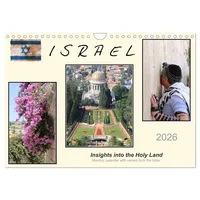 Calvendo ISRAEL (Wall Calendar 2026 DIN A4 Landscape), CALVENDO