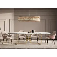 Aea Edelstahl Esstisch Esszimmer Moderne Wohnzimmer Küche Tische Design