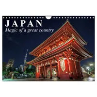 Calvendo Japan Magic of a great country (Wall Calendar