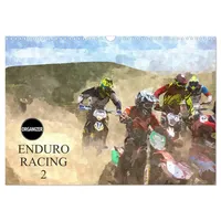 Calvendo ENDURO RACING 2 (Wall Calendar 2026 DIN A3