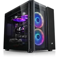 Kiebel Crystal XIII (ATX), PC Gehäuse, Schwarz