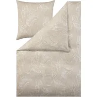 Estella Bettwäsche Nathan Mako-Jersey (BL 135x200 cm) | beige