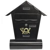 Hti-Living Amin Schwarz inkl. Zeitungsfach