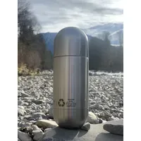 ASOBU ORB recycelte Edelstahlflasche Silber