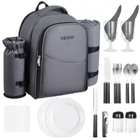 Vevor Picknickrucksack Picknicktasche (20 L) für 2 Personen mit