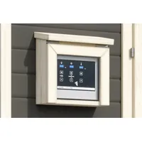 Karibu Steuergerätverkleidung Schutzkasten für Außenbereich 34 x 31,8 x