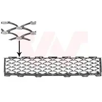 Van Wezel Lüftungsgitter, Stoßfänger ** Equipart ** 1614599