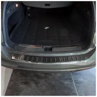 Tuning-art L305 Edelstahl Ladekantenschutz Anthrazit passend für Opel Insignia