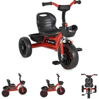 Byox Dreirad Hunter EVA-Reifen, verstellbarer Sitz, Korb, ergonomische Griffe