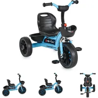 Byox Dreirad Hunter EVA-Reifen, verstellbarer Sitz, Korb, ergonomische Griffe