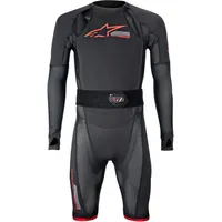 Alpinestars Tech-Air 10 Airbag-System - Schwarz/Neon-Rot - 3XL