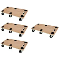 Proregal Mega Deal 4x Profi Transportroller mit 6 Rollen
