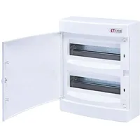 ETI Aufputz-kleinverteiler, Ect24po - 2-reihig