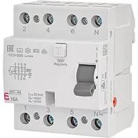 ETI Fi-schalter Efi-p4 Nl, 4-polig, 40a, 0,03a, Typ A,