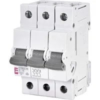 ETI Leitungsschutzschalter ETIMAT P6, 6 kA, 3-polig