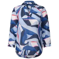 Cecil Langarmbluse in urban navy blue -