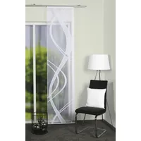 HOME WOHNIDEEN Schiebegardine TIBASO, transparent, weiß ¦ Maße (cm):