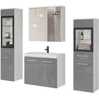 WELLTIME MadrIT II 5-tlg. Grau