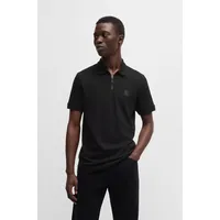 Boss ORANGE Poloshirt »Passerzip«, mit Polokragen BOSS ORANGE Black001