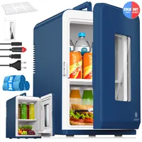 Kesser KESSER® 2in1 Mini Kühlschrank Kühlbox 15 Liter Kühl
