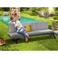 CASANOVA RIEKE Loungesofa grau
