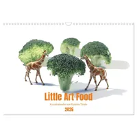 Calvendo Little Art Food Kunstkalender (Wandkalender 2026 DIN A3