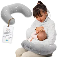 Totsy Baby Stillkissen klein Mond Baumwolle 130 cm Nursing