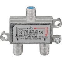 Goobay SAT-TV-Einschleuseweiche (67054)