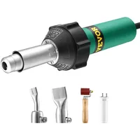 Vevor Heißluft-Kunststoffschweißgerät, 1600 W Heißluftpistole, 50–600 °C PVC TPO