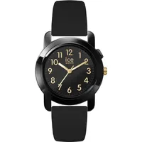 ICE-Watch Ice Find 36 mm Silikongehäuse Schwarz Silikonarmband Schwarz