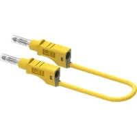 ELECTRO PJP 2210/600V-CD1-25J Messleitung Steckanschluss 4mm 25cm Gelb 1St.