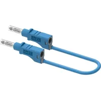 ELECTRO PJP 2211/600V-CD1-100BL Messleitung Bananenstecker 100 cm Blau 1