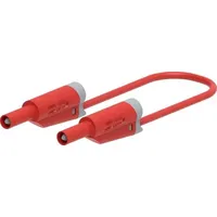 ELECTRO PJP 2712-IEC-CD1-25R Messleitung Bananenstecker 4 mm 25 cm