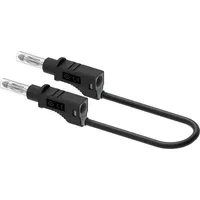 ELECTRO PJP 2210/600V-CD1-100N Messleitung Steckanschluss 4mm 100cm Schwarz 1St.