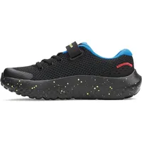 Under Armour Surge 4 AC Laufschuhe - black/high vis