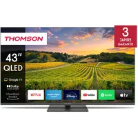 Thomson 43 Zoll (109cm) QLED Zentraler Standfuß Google Smart