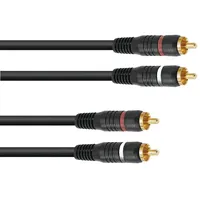 Omnitronic Cinch Kabel 2x2 15m