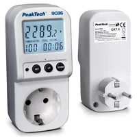 Peaktech Energiekostenmessgerät, P 9036, 1 einstellbarer Stromtarif