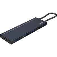 MicroConnect USB-C to HDMI mini dock 2x single 4Ka30Hz