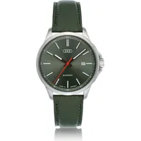 Audi collection shop Audi Automatikuhr silber/graugrün, Herrenuhr, Armbanduhr