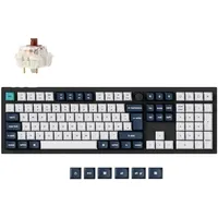 Keychron Q6 Max, Gaming-Tastatur - schwarz/mehrfarbig, DE-Layout, Gateron Jupiter