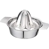 Weis Zitruspresse mit Auffangschale silber